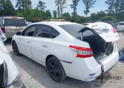 2014 Nissan Sentra Fe+ S/Fe+ Sv/S/Sl/Sr/Sv from USA, damaged, VIN 3N1AB7APXEY256018